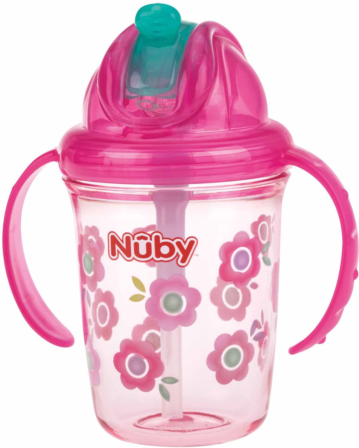 Nuby Dricksglas med Sugrör