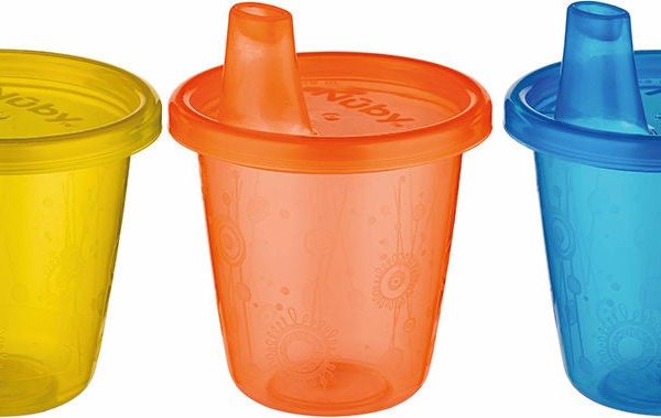 Nuby Mugg med Drickpip Set 210 ml