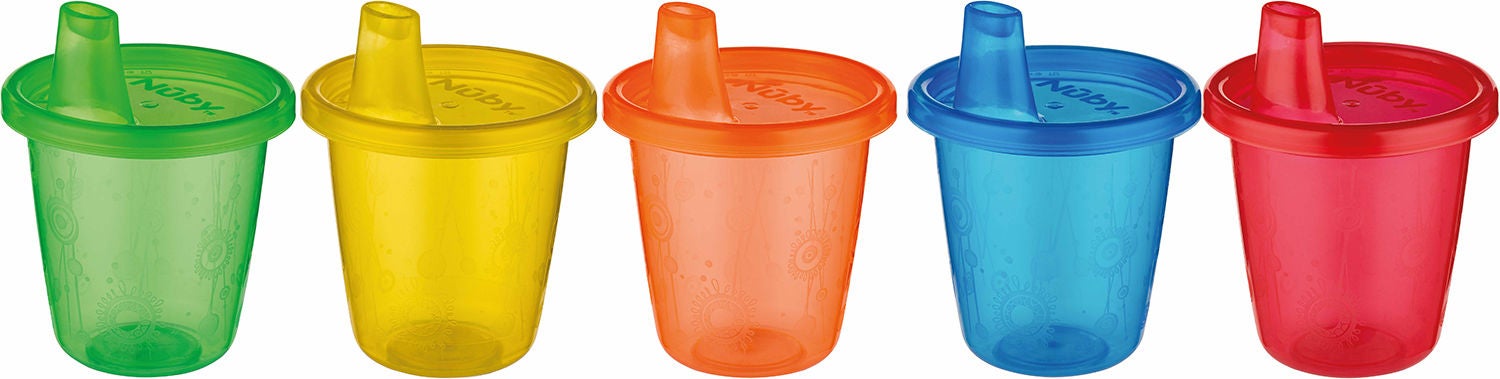 Nuby Mugg med Drickpip Set 210 ml