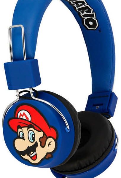 OTL Super Mario Dome Tween On-Ear 100Db Hörlurar Mario &  Luigi