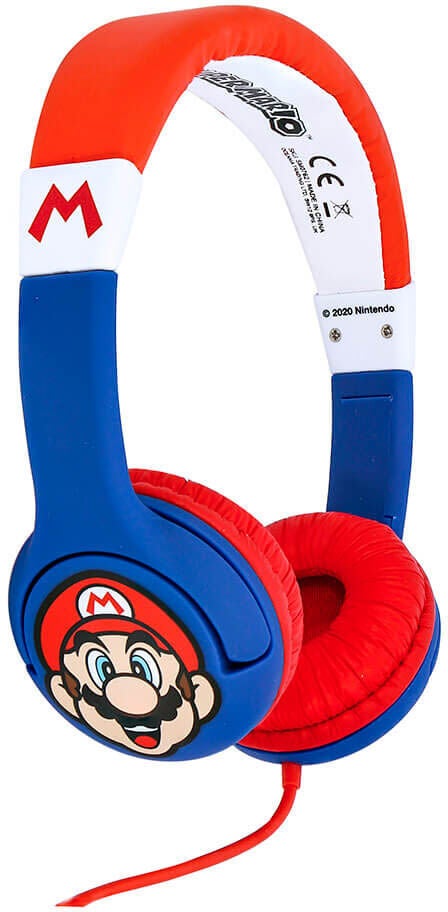 OTL Super Mario Junior On-Ear 85Db Hörlurar Mario|