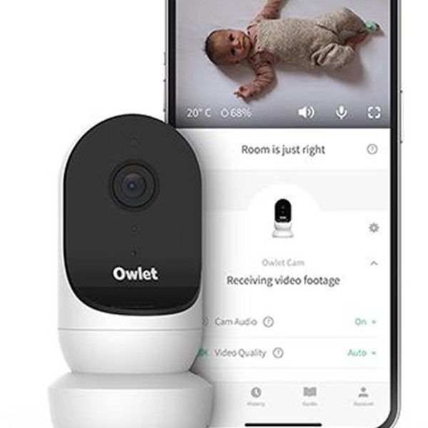 Owlet Cam 2 Babyvakt|White