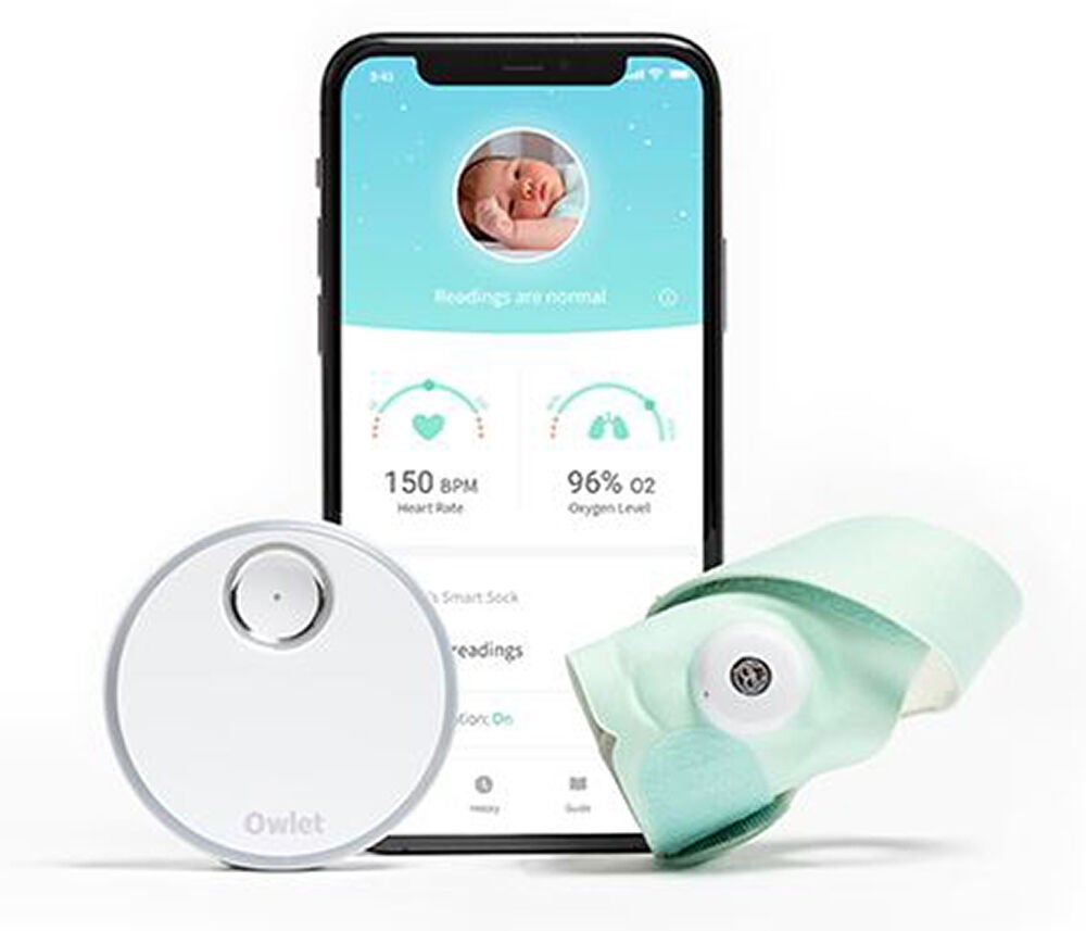 Owlet Smart Sock 3 Babyvakt|Mint