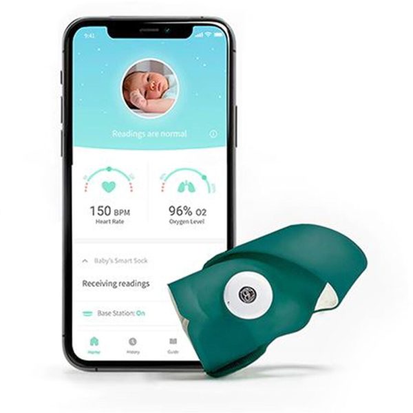 Owlet Smart Sock Babyvakt|Deep Sea Green