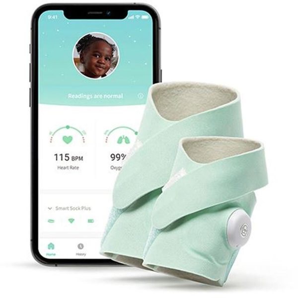 Owlet Smart Sock Babyvakt Plus|Mint