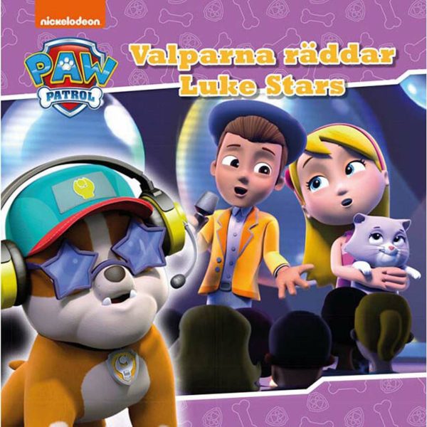 Paw Patrol Bok Valparna Räddar Luke Stars