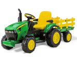 PegPérego John Deere Ground Traktor|Grön