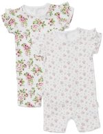 Petite Chérie Atelier Ada Jumpsuit 2-Pack|White/Flowers 62