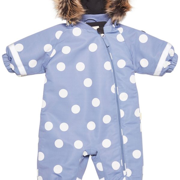 Petite Chérie Atelier Amour Babyoverall|Dots Country Blue