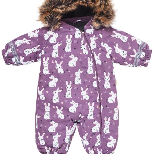 Petite Chérie Atelier Amour Babyoverall|Flower Meadow Purple Gumdrop