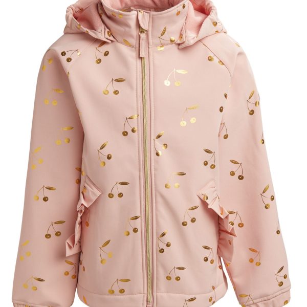 Petite Chérie Atelier Belissa Softshelljacka|Cherry Pink