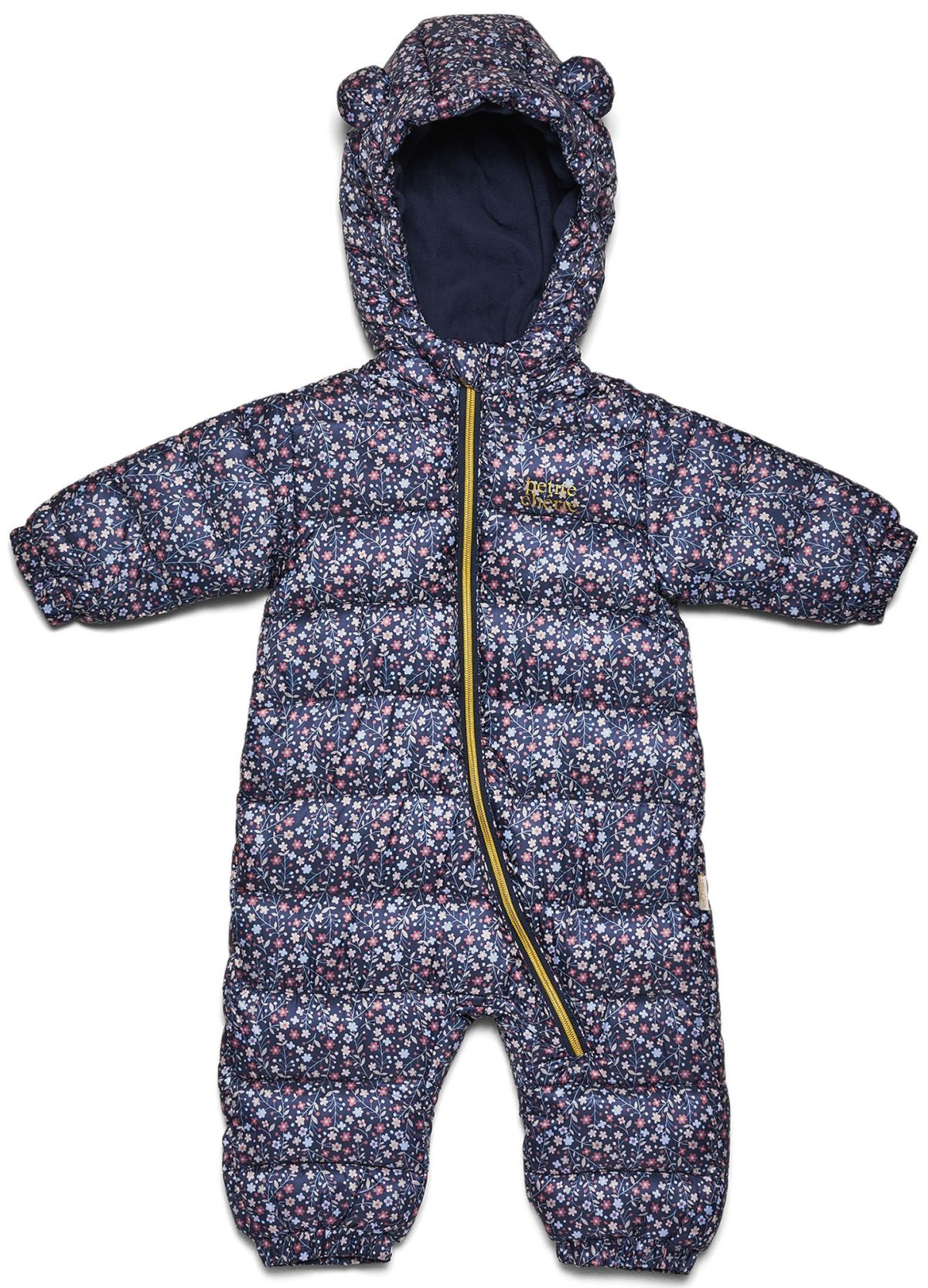 Petite Chérie Atelier Elise Babyoverall|Navy Flower