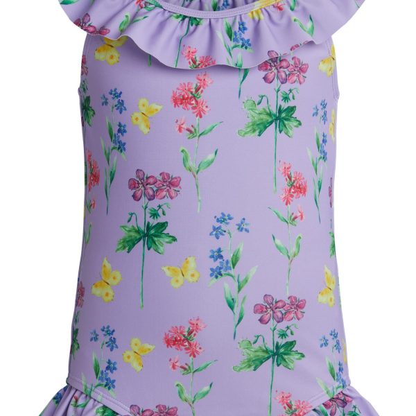 Petite Chérie Atelier Maja Baddräkt|Purple Flower