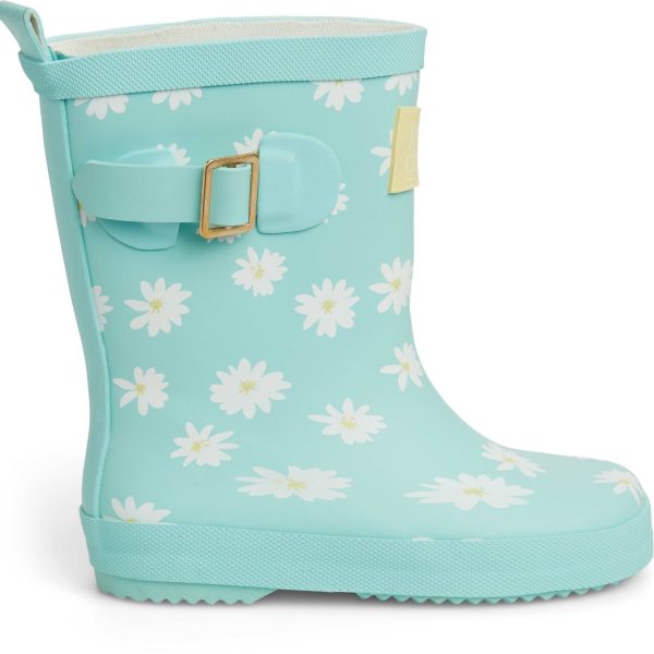 Petite Chérie Atelier Stella Gummistövlar|Flower Turquoise