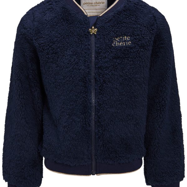 Petite Chérie Atelier Vienna Fleecejacka|Black Iris
