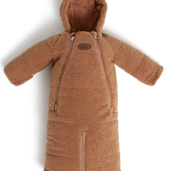 Petite Chérie Blanche Åkpåse 2-i-1 Teddy|Mocha Mousse