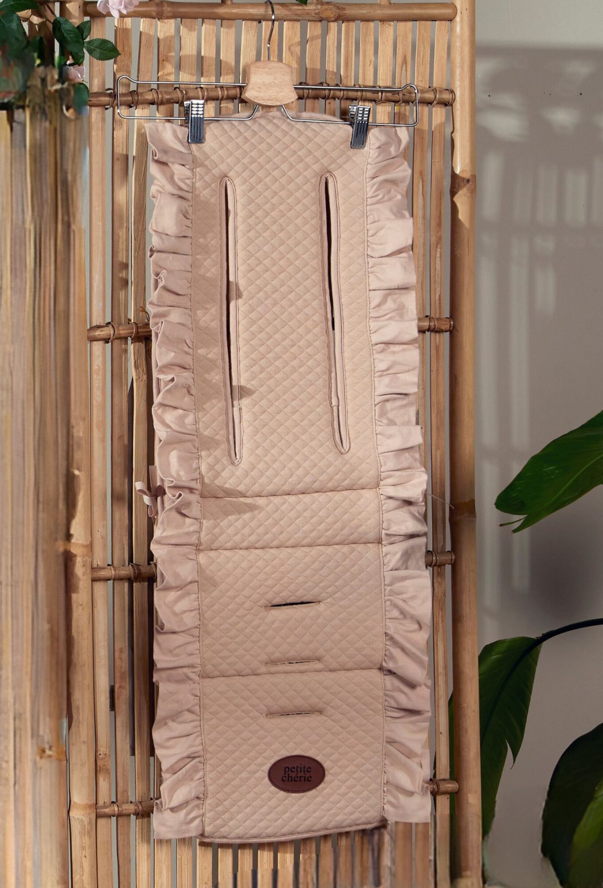 Petite Chérie  Soft Quilted Sittdyna|Melange Beige