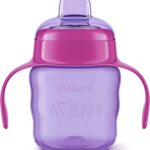 Philips Avent Classic Pipmugg 200 ml|Purple/Pink