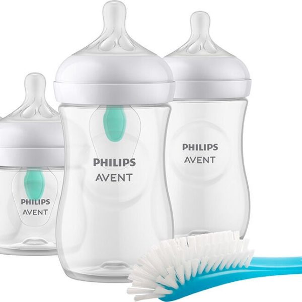Philips Avent Natural Response Nappflaskor Startpaket med AirFree Vent Newborn|