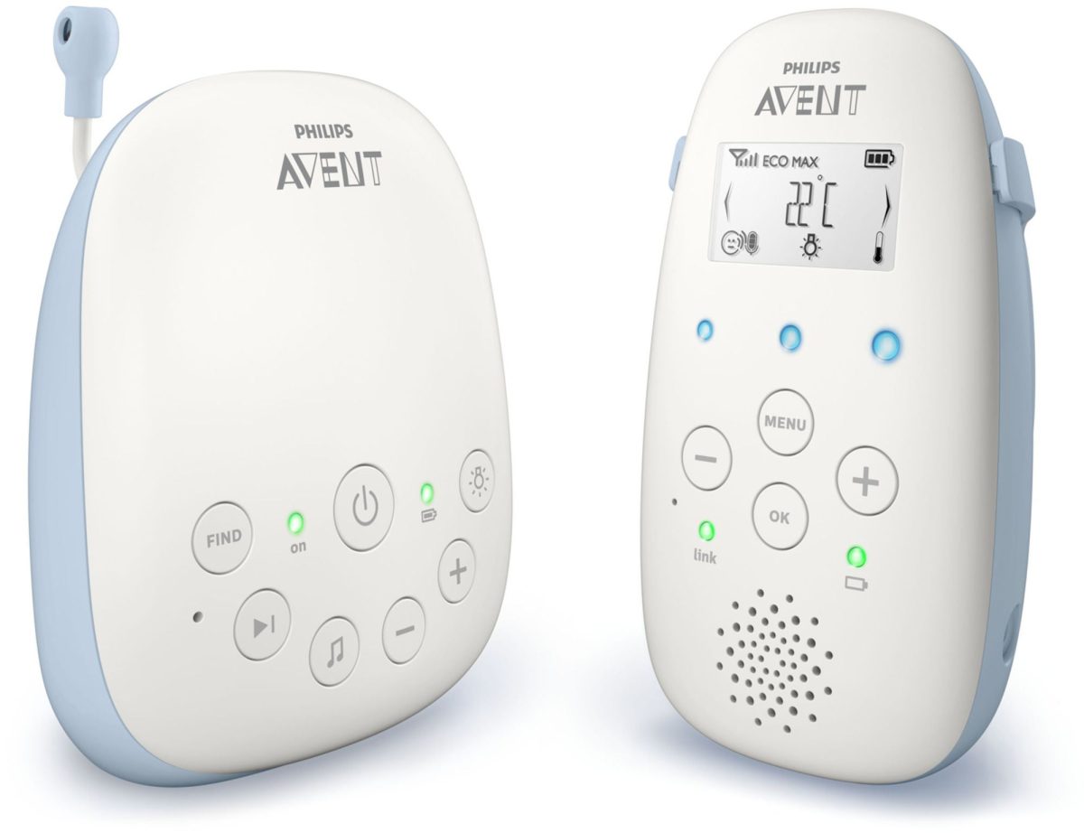 Philips Avent SCD715 DECT Babyvakt|Vit/Blå