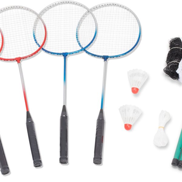 Pinepeak Badmintonset Fyra Spelare|