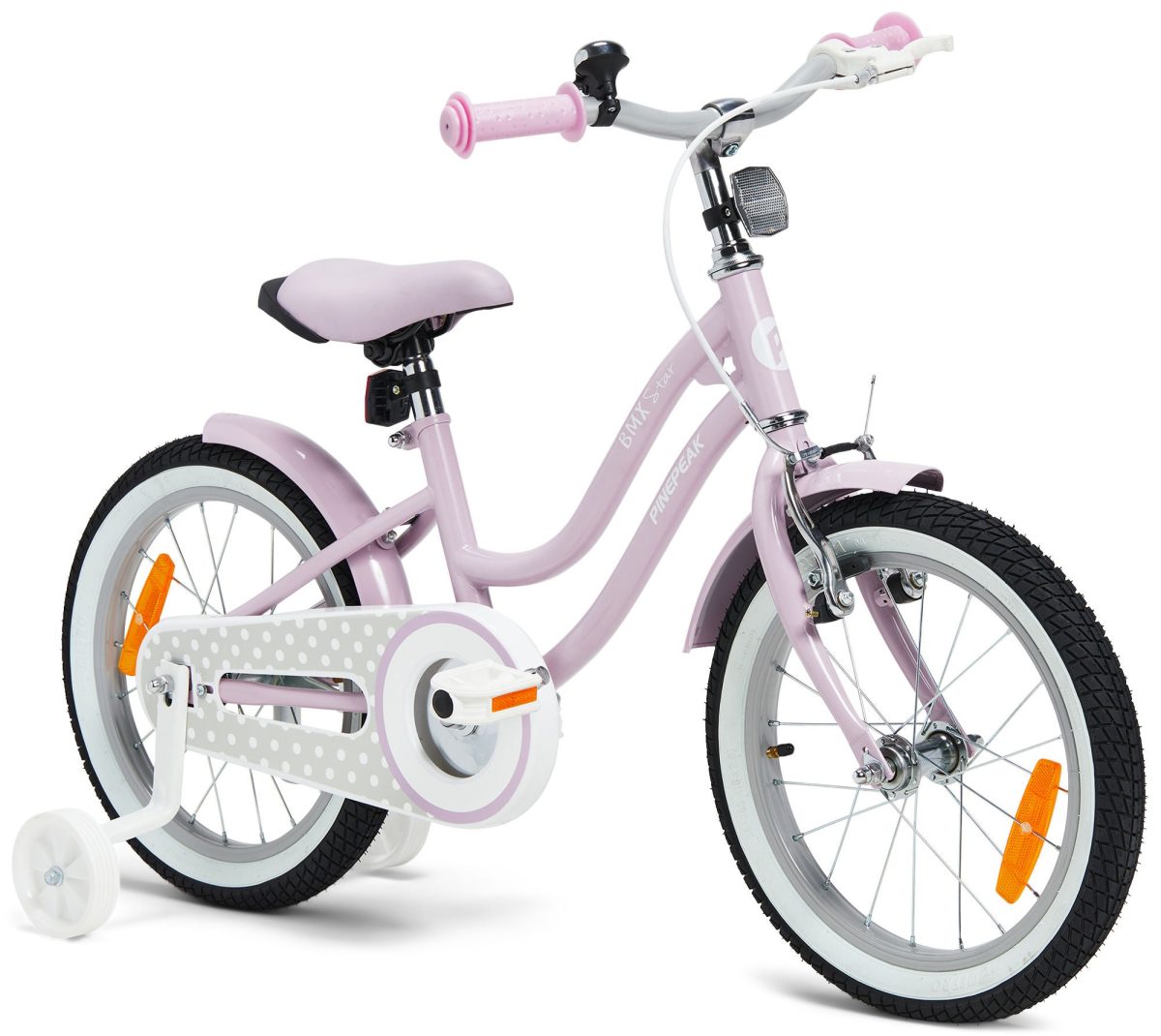 Pinepeak Barncykel Star 16 tum|Lila