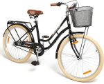 Pinepeak Grandma Barncykel 24 tum|Svart