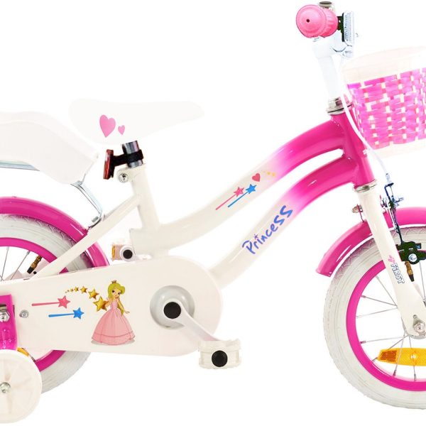 Pinepeak Prinsessa Barncykel 12 tum|Rosa