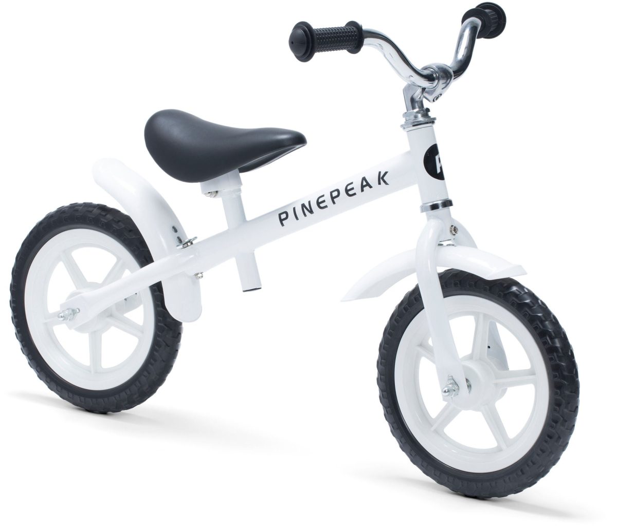 Pinepeak Springcykel Komfort 12 tum|Vit