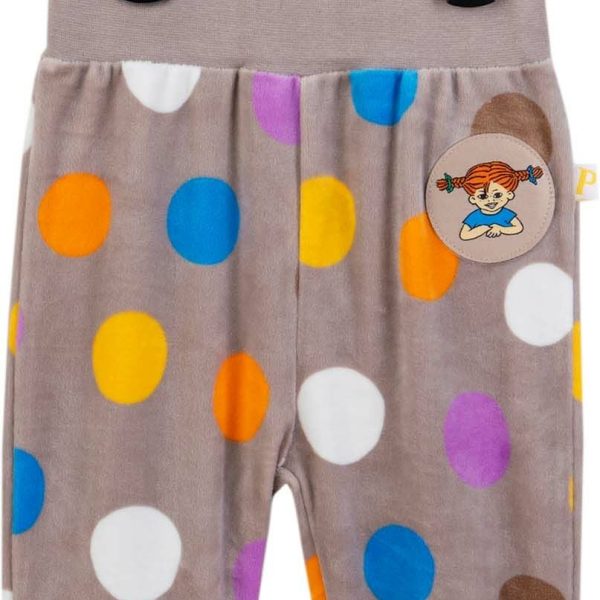 Pippi Långstrump Bubbles Velour Byxa