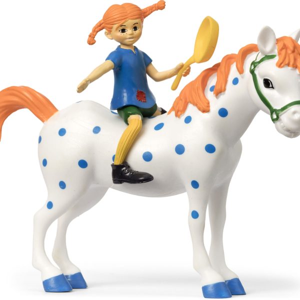 Pippi Långstrump Figurset Pippi &  Lilla Gubben|