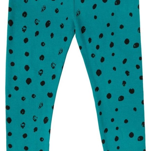 Pippi Långstrump Prick Leggings|Teal