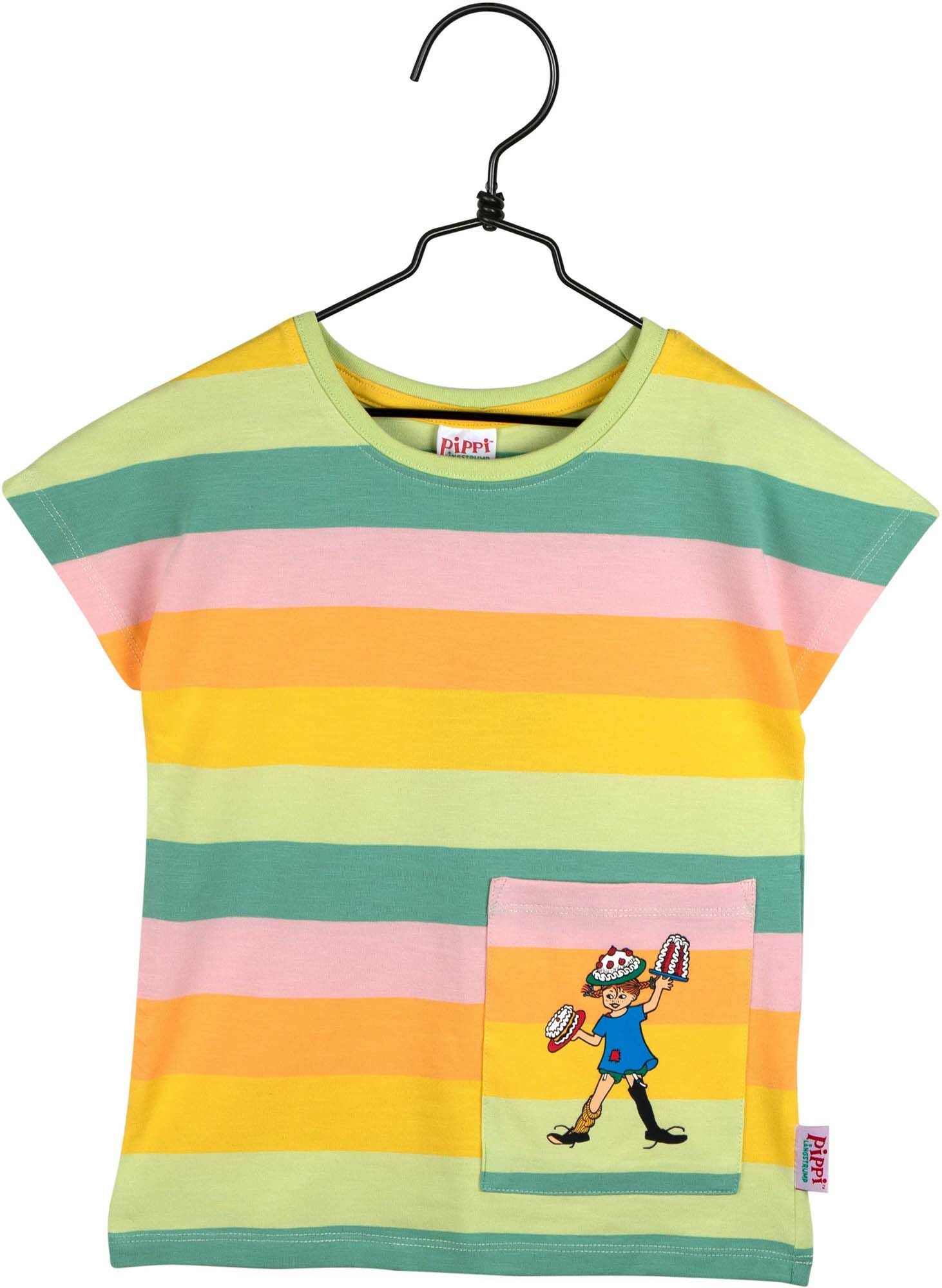 Pippi Långstrump Regnbåge T-Shirt