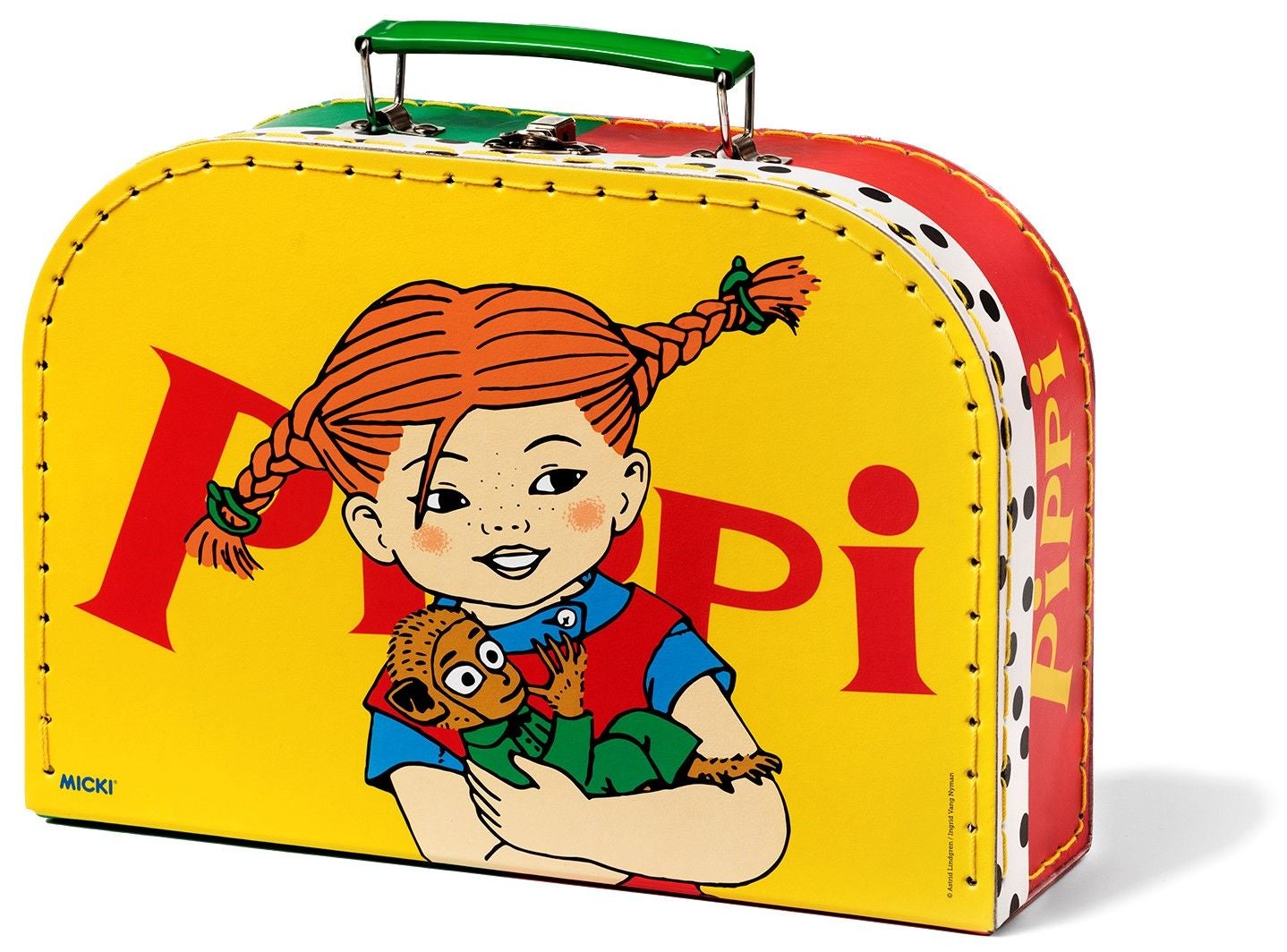 Pippi Resväska 25 cm|Gul