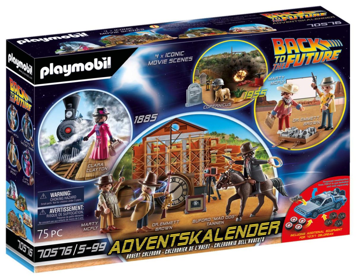 Playmobil 70576 Back to the Future Adventskalender|