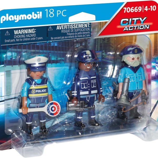 Playmobil 70669 City Action Polis Figurset|