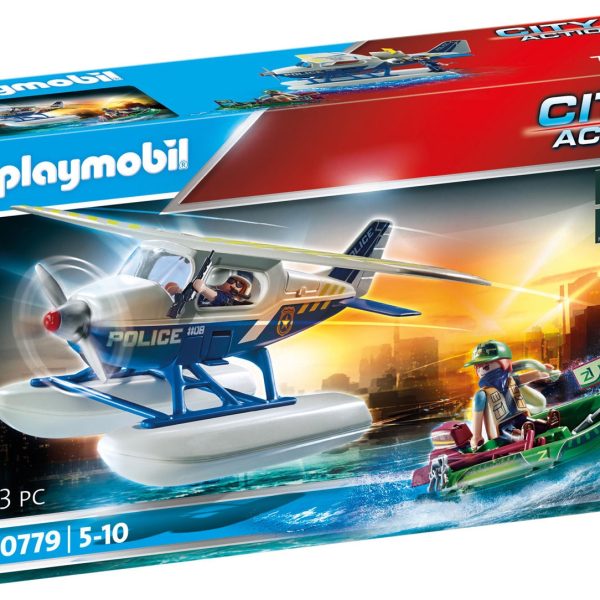 Playmobil 70779 City Action Polis Sjöflygplan|
