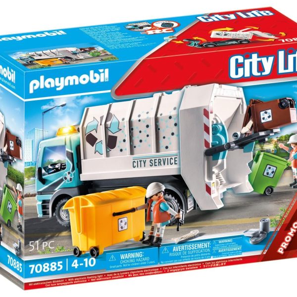 Playmobil 70885 CL (P) Återvinning Lastbil|