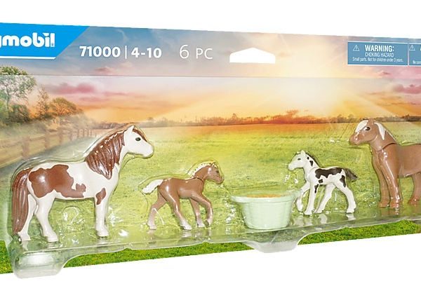 Playmobil 71000 Country Islandshästar med Föl|