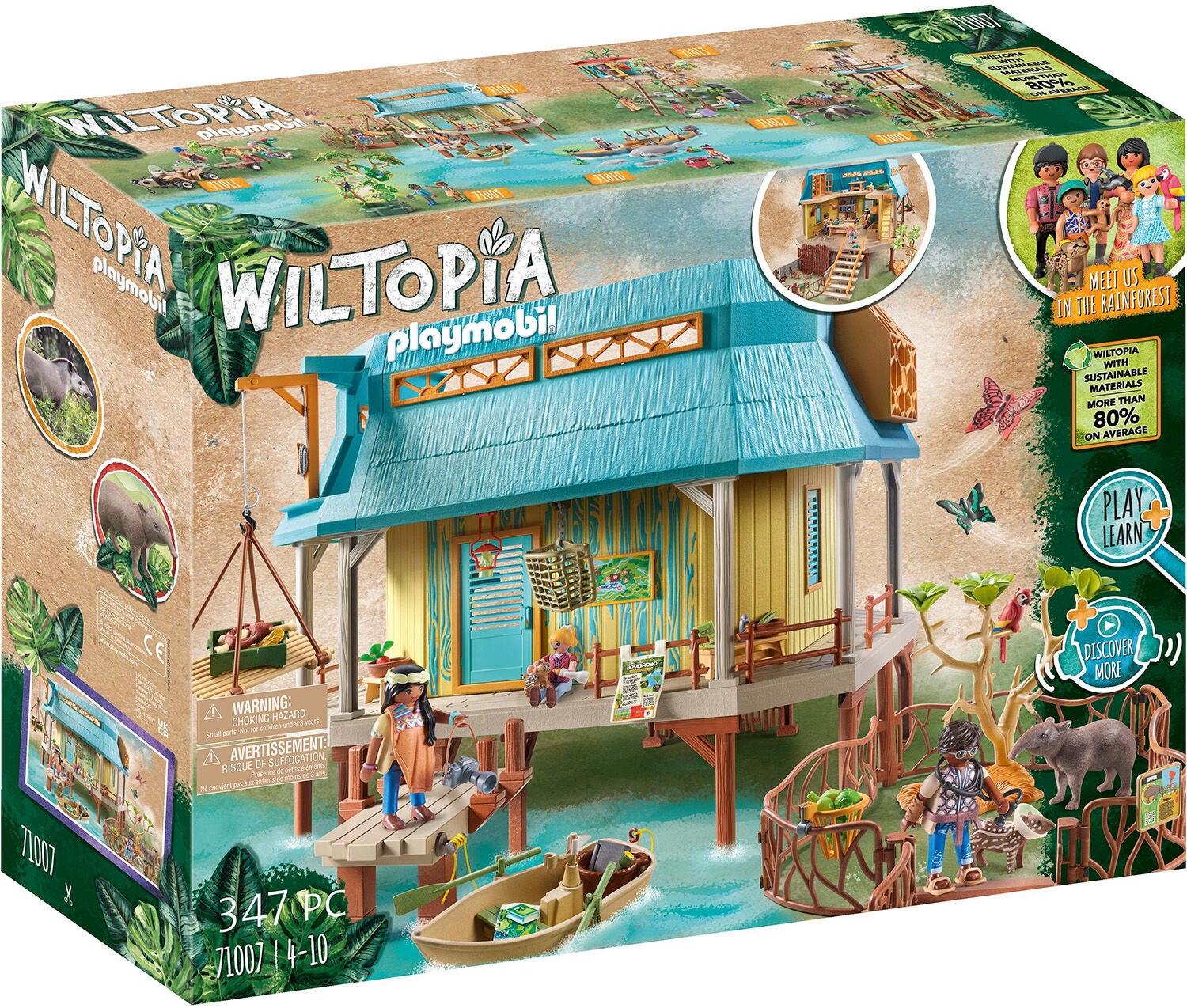 Playmobil 71007 Wiltopia Djurklinik|