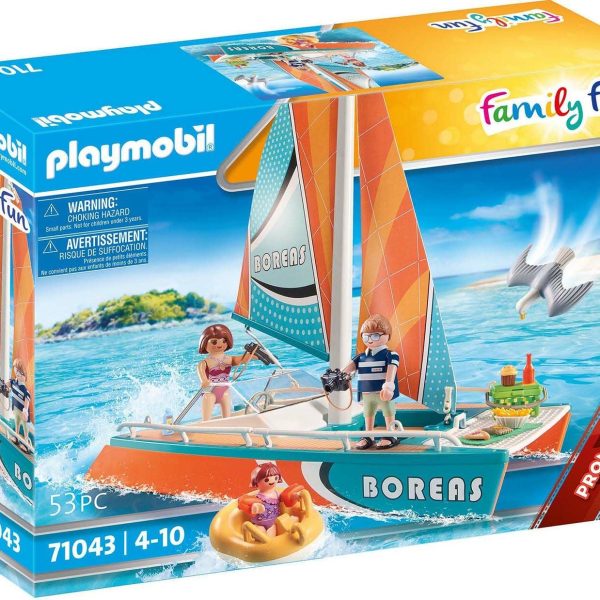 Playmobil 71043 Family Fun Katamaran Lekset|