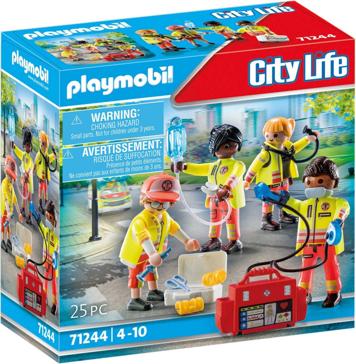 Playmobil 71244 City Life Lekset Räddningsteam|