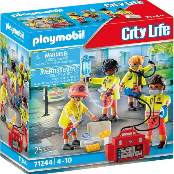 Playmobil 71244 City Life Lekset Räddningsteam|