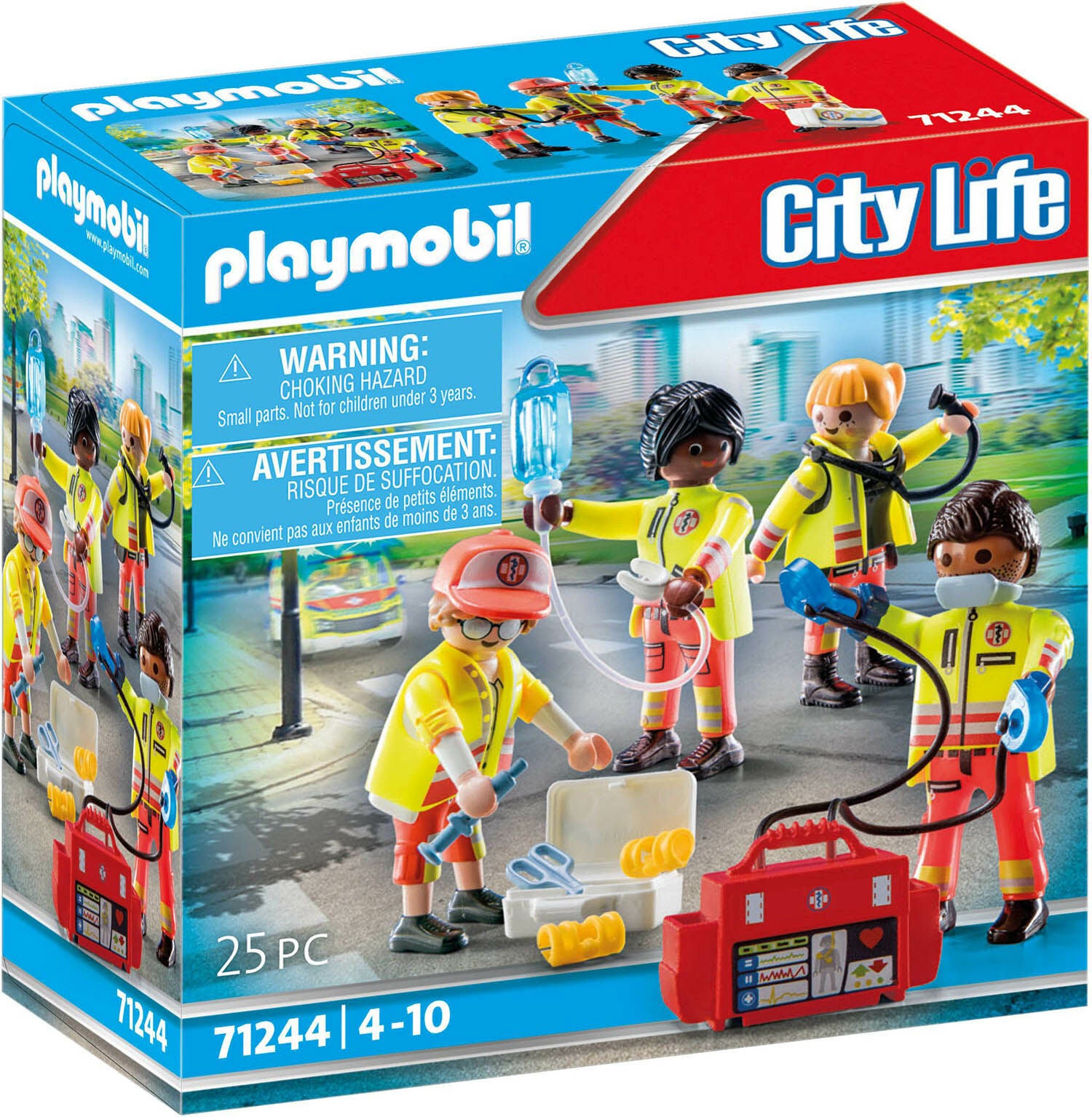 Playmobil 71244 City Life Lekset Räddningsteam|