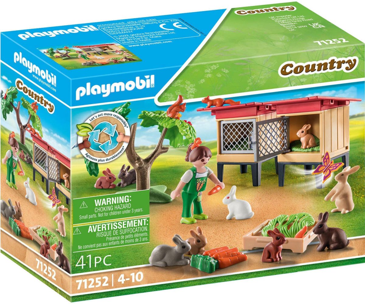 Playmobil 71252 Country Kaninhus|