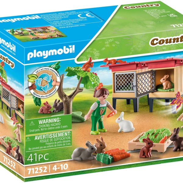 Playmobil 71252 Country Kaninhus|