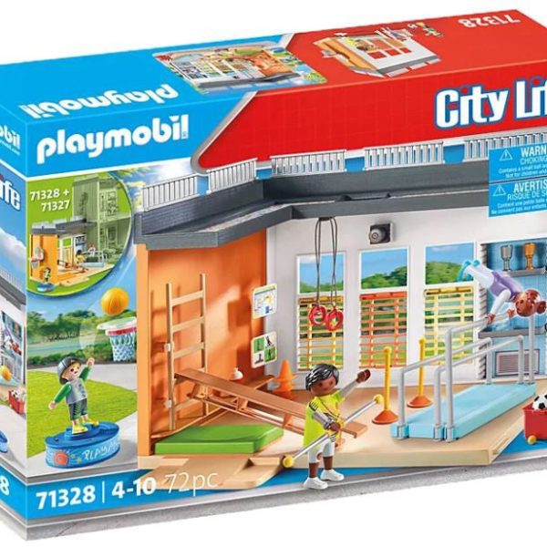 Playmobil 71328 City Life Byggsats Gymnastiksal Tillbyggnad|