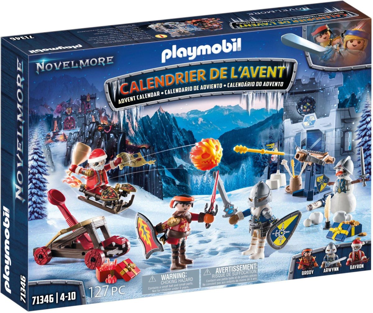 Playmobil 71346 Novelmore Adventskalender Strid i Snön 2023|