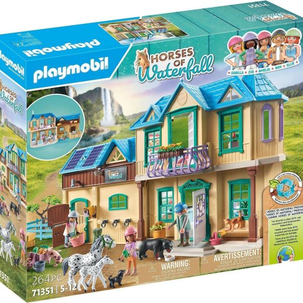 Playmobil 71351 Horses of Waterfall Byggsats Waterfall Ranch|