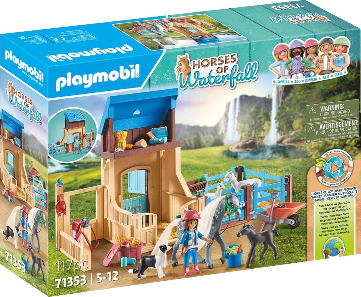 Playmobil 71353 Horses of Waterfall Byggsats Amelia &  Whisper med Hästbox|